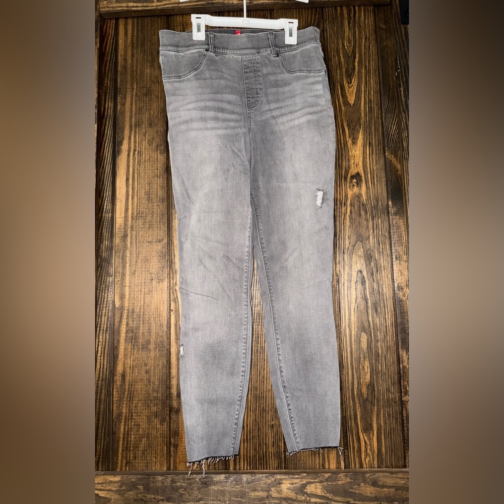 SPANX Light Gray Skinny Jeans